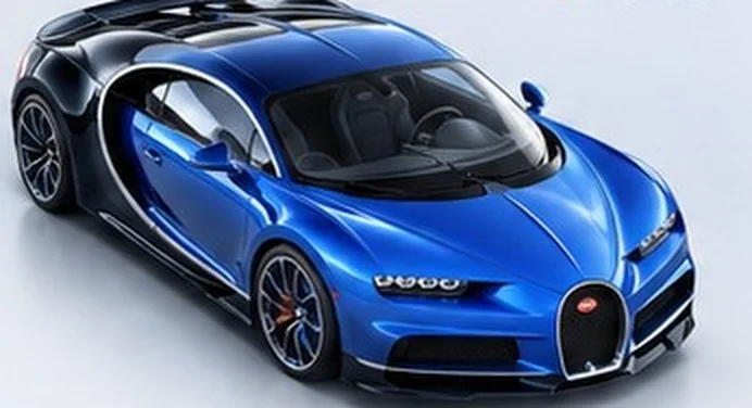 Blue sports car