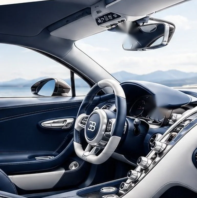 Bugatti Chiron interior